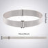SATINIOR 3 Pieces elastic belt for women Elastic Waist Belt Invisible No Show Belt Adjustable Stretch Free-Buckle Belt for Jeans Pants Dresses Ski...