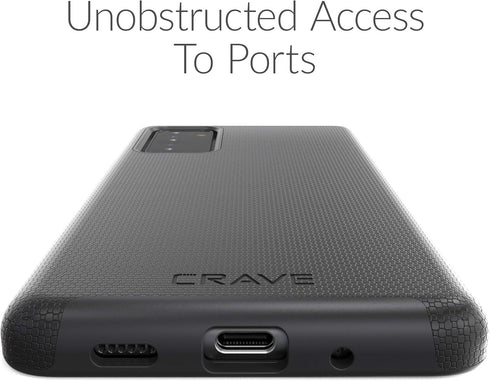 Crave Dual Guard for Samsung Galaxy S20 FE Case, Shockproof Protection Dual Layer Case for Samsung Galaxy S20 FE, S20 FE 5G - Black...