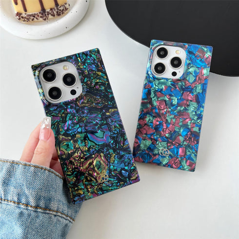 Cocomii Rectangle Case Compatible with iPhone 14 Pro Max - Compatible with MagSafe, Luxury, Slim, Glossy, Opalescent Pearl, Iridescent Glitter, Ea...