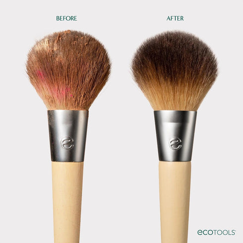 EcoTools Daily Brush Cleaner, Makeup Brush Cleanser Spray, Quick Drying Brush Spray, Fragrance Free & Dermatologist Tested, Travel Size, TSA Appro...