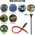 10AWG Weatherproof Solar SAE Power Socket Sidewall Port SAE Quick Connector Harness Plug and SAE Connector Extension Cable for Solar Panel RVs Mot...