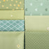 7 Pieces 18x22 inches Cotton Fabric Fat Quarter Fabric Bundles Quilting Cotton Floral Craft Fabric Pre-Cut Squares for Patchwork Sewing Quilting C...