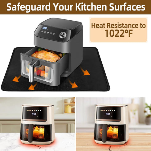 Hot Pads for Kitchen Heat Resistant Mats for Countertop - 15 X 18 Inches Firproof Silicone Kitchen Counter Countertops Mat Coffee Mat Under Air Fr...