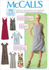 McCall's Patterns M7120 Misses' Dresses & Belt, Size ZZ (LRG-XLG-XXL)...