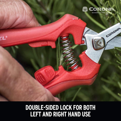Corona FS 3214D ComfortGEL Leaf & Stem Micro Snips, Pack of 1, Orange...