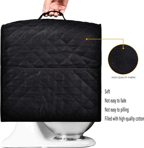Stand Mixer Cover compatible with Kitchenaid Mixer, Fits All Tilt Head & Bowl Lift Models,Fine, Soft, Not Easy to Fade, Not Easy To Pilling. (Fits...