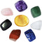 Chakra Stones Healing Crystals Set of 8, for Crystal Healing Meditation, Reiki or As Worry Stones or Palm Stones Thumb Stones and Crystal Therapy...