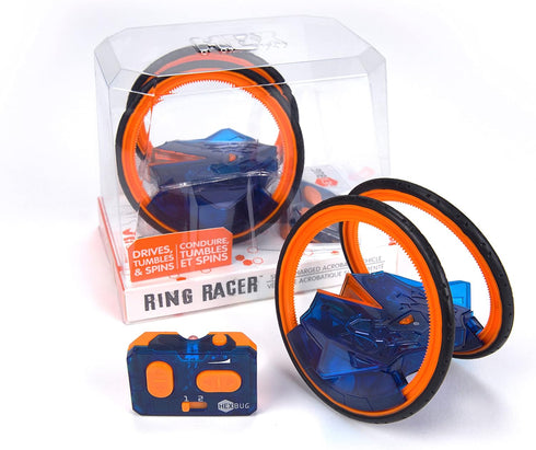 HEXBUG Ring Racer, Self-Stabilizing Rechargeable Remote Control Robot Toys for Kids, STEM Toys for Boys & Girls Aged 8 & Up, (Colors May Vary)...