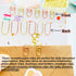120 PCS Gold Heart Shaped Paper Clips 0.78inch Small Paper Clips Cute Mini Paperclips Invitations Paperclips Decorative Paper Clips for Office Sch...