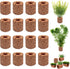 Rainmae 16 Pcs Aquatic Water Plant Fixed Rings, Water Plants Cultivation Fixed Ring Aquatic Water Plant Fixed Ring Ceramic Plant Pot, Landscape Ce...