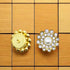 50 pcs Pearl Rhinestone Crystal Embellishments Decoration Brooch Flatback DIY Craft for Flower Bow Headband Dress Accessory 14mm (Gold)...