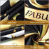 65th Birthday Black Gold Party Decoration, Large Fabric Black Gold Sign Poster for 65th Anniversary Backdrop Banner, 65th Birthday Party Supply Ph...
