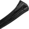CrocSee 10ft - 1/4 inch Braided Cable Management Sleeve Cord Protector - Self-Wrapping Split Wire Loom for TV/Computer/Home Theater/Engine Bay - B...