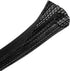 CrocSee 25ft - 3/8 inch Braided Cable Management Sleeve Cord Protector - Self-Wrapping Split Wire Loom for TV/Computer/Home Theater/Engine Bay - B...