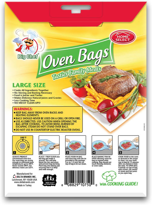 10750-4 Oven Bags with 2 Bonus Bags (6 total)...