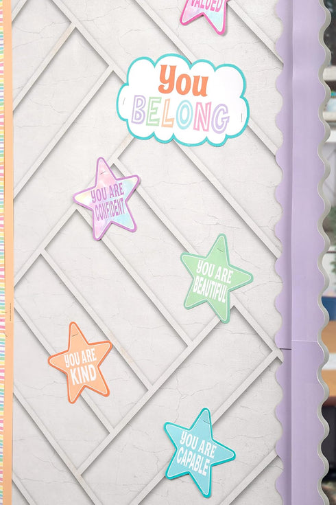 Teacher Created Resources Pastel Pop Positive Affirmations Mini Bulletin Board...