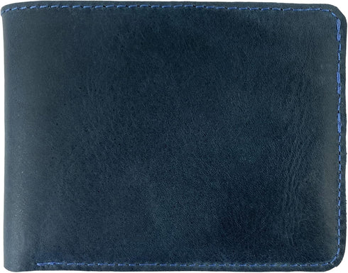 Hide & Drink, Slim Bifold Wallet, Classic Billfold for Pocket or Bag, Store Money, Cards and Cash, Travel Accessory, Full Grain Leather, Handmade,...