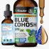 BIO KRAUTER Blue Cohosh Tincture - Caulophyllum Thalictroides Extract - Women’s Health Support - Alcohol and Sugar Free Liquid Blue Cohosh Extract...