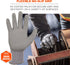 Ergodyne ProFlex 7024 Cut Resistant Work Gloves, ANSI A2, PU Coated Palms for Flexible No Slip Grip, Abrasion Resistant, 13g, Touchscreen Capable,...