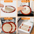Round Silicone Baking Mats Set of 2-Silicone Mat for 8 Inch Pizza Cake Pan Air Fryer,Non-Stick Reusable Heat Resistant Baking Sheets for Bread Coo...