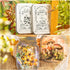 100Pcs Botanical PET Stickers, 2 Styles of Retro Mushrooms and Yard Plant PET Scrapbook Stickers Kit for Art Diary Card Craft Gifts Planner Notebo...