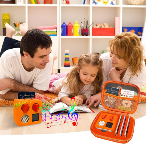 Case Compatible with Yoto Mini Kids Bluetooth Audio Player, Travel Storage Holder for Children’s Speaker Plays Stories Music Podcast Radio Cards (...