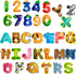 EHR Magnetic Letters and Numbers,Colorful ABC Animal Alphabet Fridge Magnets,Educational Spelling Learning Game Toys for Kids,Toddlers 3 4 5 Years...