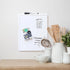 U Brands Contempo Magnetic Dry Erase Board, 11”x14”, White Modern Frame, Includes Magnet and Marker...