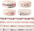 Cheriswelry 20yards Cartoon Printed Cotton Ribbon Word Handmade with Love Printed Ribbons Home Sewing Cloth Labels Ribbon Tag Knitting Crafts Garm...
