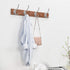 IBosins 12 Pack Silver Coat Hooks Wall Mounted with 24 Screws Retro Double Hooks Utility Silver Hooks for Coat, Scarf, Bag, Towel, Key, Cap, Cup, ...