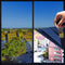 Heat control window film, window tint sun blocking blackout and UV protection, one-way privacy mirror reflective film,Explosion-proof Premium PET ...