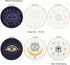 Anidaroel 3 Sets Evil Eye Embroidery Starters Kit for Beginners, Stamped Cross Stitch Kits for Beginners Adults Include Embroidery Cloth, Embroide...