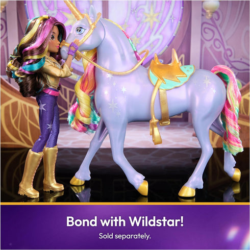 Unicorn Academy, Sophia Doll with Rainbow-Streaked Hair, 6 Fashion Accessories & Hair Styling Tool, 9.5”, Dolls & Unicorn Toys for Girls Ages 4 an...