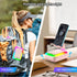 JTEMAN Gifts for Women Cell Phone Stand with Bluetooth Speaker and Light, Portable Lanyard, Cool Tech Gifts for Wife Mom Women Men, Unique Birthda...
