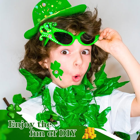 250 Grams St. Patrick's Day Fake Chocolate Candy Sprinkles Tiny Polymer Clay Embellishments Polymer Clay Slices Soft Clay DIY Decoration for Resin...