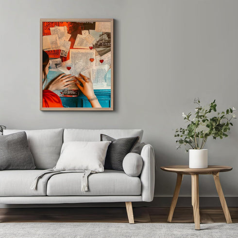 Posterizer 1 pcs-Valentine’s Day vision board cute poster -3-Romantic Art-Holiday Poster Collection-Gift for Couples boyfriend girlfriend Husband ...