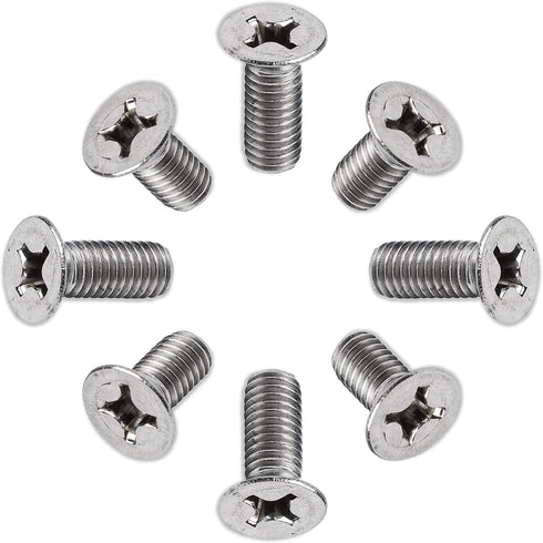 Stainless Steel Brake Disc Rotor Screws Compatible/Replacement For Audi & VW (Pack of 8)...