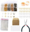 Allazone Earring Making Kit, 1479 PCS Earring Making Supplies Kit with Pliers, Earring Hooks, Earring Findings, Earring Posts, Earring Backs, Jump...