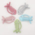 3D Fish Teething Toys for Babies 0-6 Months Baby Teether Ring 100% Silicone, Infant Newborn Toys for Teething Relief, Brain Development for Babies...