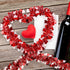 LOMIMOS 32.8 Ft Valentine's Day Tinsel Garland,Shiny Hanging Decor for Wedding Engagement Anniversary Party Supplies(Red White)...