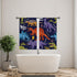 ANHOPE Dinosaur Curtains Ancient Jungle Forest Wildlife Animal Theme Window Drapes Cartoon Dino Print Pattern Rod Pocket Privacy Curtains for Kids...
