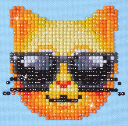 DIAMOND DOTZ Kool Kat Diamond Painting Artwork Kit...