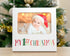 Kate & Milo My 1st Christmas Baby Photo Frame, Holiday Baby’s First Year Keepsake, Holiday Home Décor, Christmas Home Accessory, Newborn Tabletop ...
