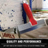 10" Soft-Grip Stainless Steel Taping Knife - LEVEL5 | Pro-Grade | Metal Hammer End | 5-136...