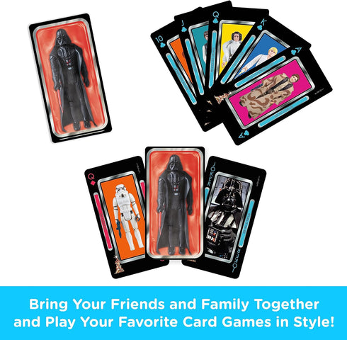 Aquarius Star Wars Darth Vader Premium Playing Cards - Darth Vader Themed Deck of Cards for Your Favorite Card Games - Officially Licensed Star Wa...