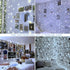 HEYFUNi 304 LED Curtain Lights Outdoor, 9.8Ft*9.8Ft Hanging String Lights Plug in with 8 Modes, Connectable Curtain Fairy Lights for Bedroom, Dorm...