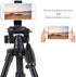 BONFOTO Universal Cell Phone Tripod Mount Adapter,Rotates Vertical and Horizontal, Adjustable with Padded Clip Fits for All Smartphones Compatible...