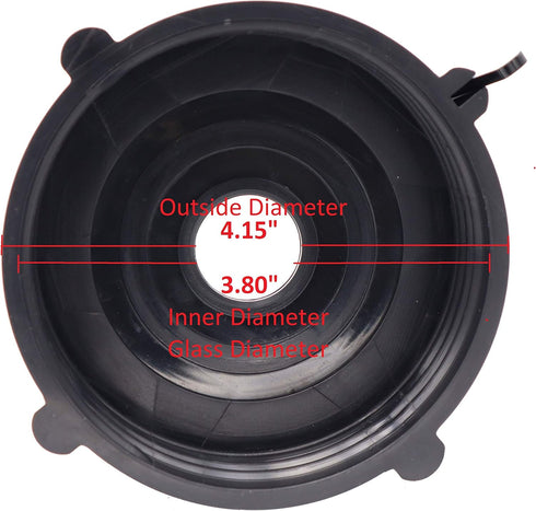 Blendin Replacement Jar Base Bottom Cap, Compatible with Oster Pro 1200 Watts Series Blender. Replaces Part # 179854-000-000...