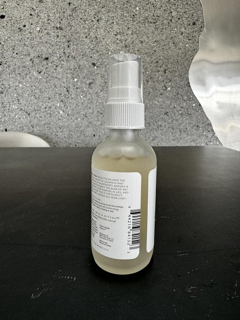 AIIR Amethyst Hair + Energy Refresher - 2 Fl Oz Crystal Infused Room and Hair Mist with Rose Water for Positive Energy Cleansing...
