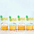 Ercadio 24 Pack Pineapple One Cupcake Toppers Glitter Pineapple 1st Birthday Cupcake Picks Hawaii Luau Tropical Cupcake Decors Summer Theme Baby S...